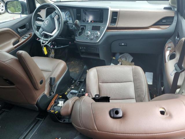 5TDDZ3DCXHS151806 - 2017 TOYOTA SIENNA XLE BLACK photo 8