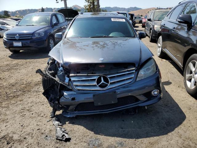 WDDGF5EB7AF476559 - 2010 MERCEDES-BENZ C 300 CHARCOAL photo 5