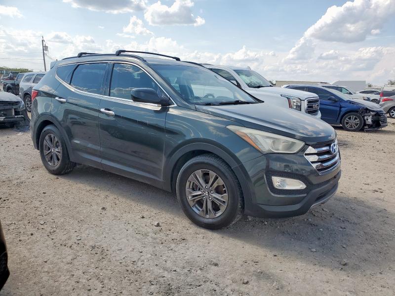 5XYZU3LB8EG161384 - 2014 HYUNDAI SANTA FE S 灰色 照片 4