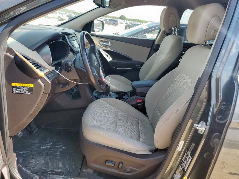 5XYZU3LB8EG161384 - 2014 HYUNDAI SANTA FE S 灰色 照片 7