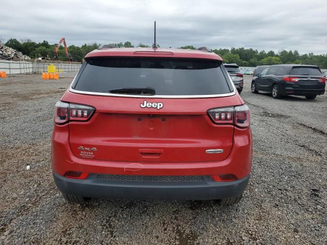 3C4NJDBB0HT624663 - 2017 JEEP COMPASS LATITUDE Қызыл фото 6