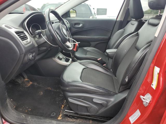 3C4NJDBB0HT624663 - 2017 JEEP COMPASS LATITUDE Қызыл фото 7