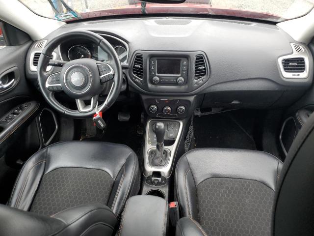 3C4NJDBB0HT624663 - 2017 JEEP COMPASS LATITUDE Қызыл фото 8