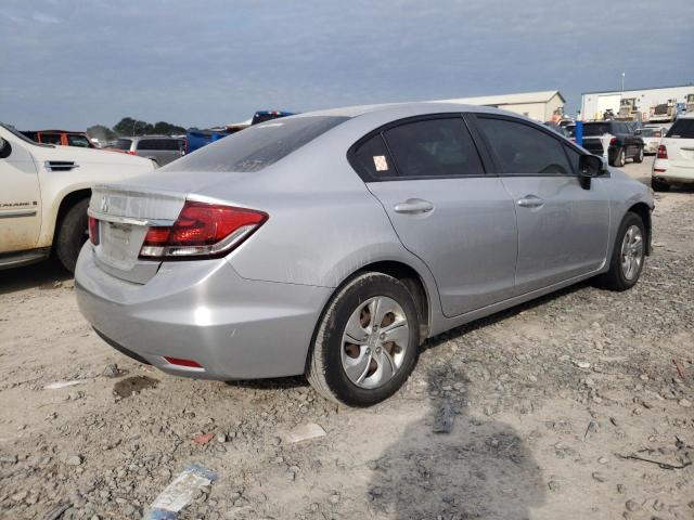 19XFB2F59EE207522 - 2014 HONDA CIVIC LX SILVER photo 3