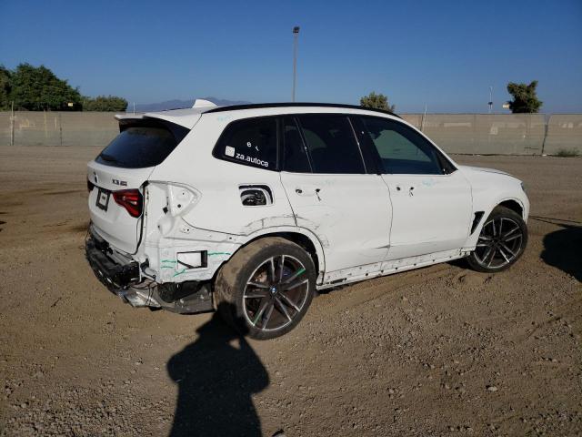 5YMTS0C04L9B70682 - 2020 BMW X3 M COMPETITION WHITE photo 3