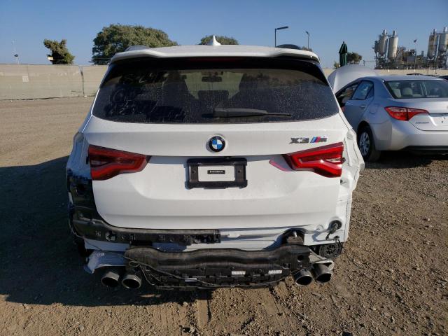 5YMTS0C04L9B70682 - 2020 BMW X3 M COMPETITION WHITE photo 6