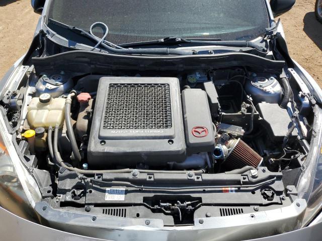 JM1BL1L30C1622883 - 2012 MAZDA SPEED 3 ვერცხლისფერი ფოტო 11