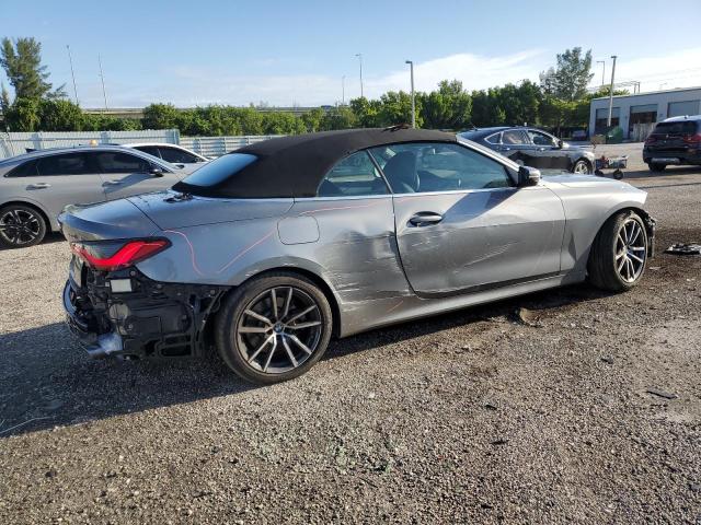 WBA43AT07PCM23142 - 2023 BMW 430XI GRAY photo 3