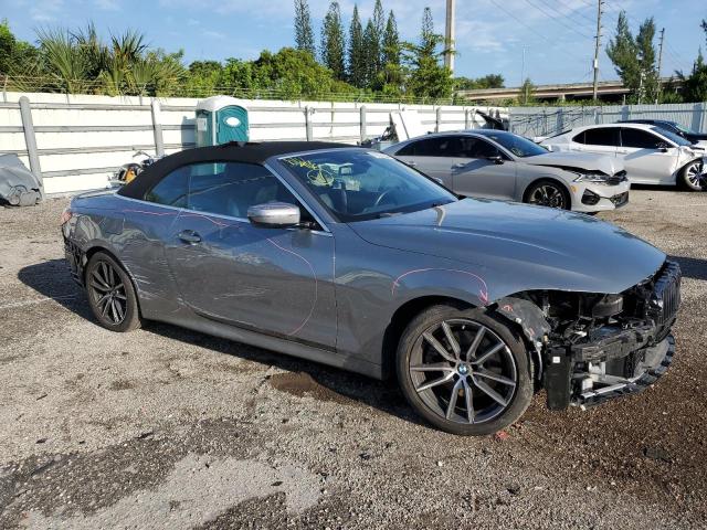 WBA43AT07PCM23142 - 2023 BMW 430XI GRAY photo 4