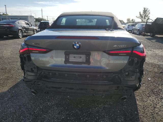 WBA43AT07PCM23142 - 2023 BMW 430XI GRAY photo 6