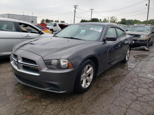 2C3CDXBG7DH690694 - 2013 DODGE CHARGER SE GRAY photo 1