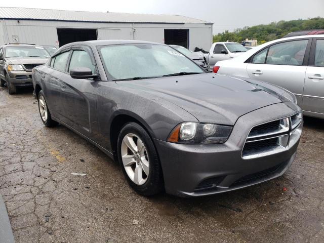 2C3CDXBG7DH690694 - 2013 DODGE CHARGER SE GRAY photo 4