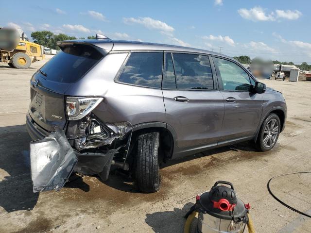 5FNYF8H52KB028452 - 2019 HONDA PASSPORT EXL Сірий фото 3