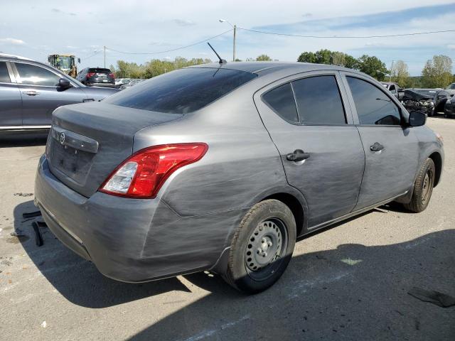 3N1CN7AP3KL879893 - 2019 NISSAN VERSA S GRAY photo 3