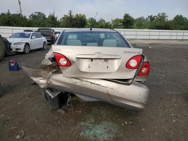 1NXBR32E96Z639807 - 2006 TOYOTA COROLLA CE ოქროსფერი ფოტო 6