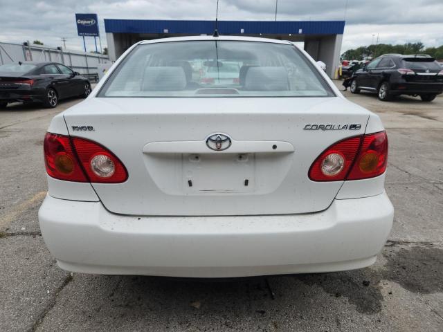JTDBR32E342026448 - 2004 TOYOTA COROLLA CE WHITE photo 6