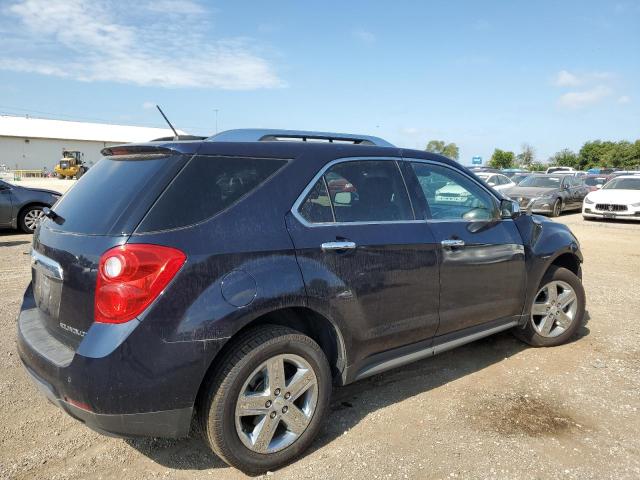 2GNALDEK6F6151462 - 2015 CHEVROLET EQUINOX LTZ BLUE photo 3