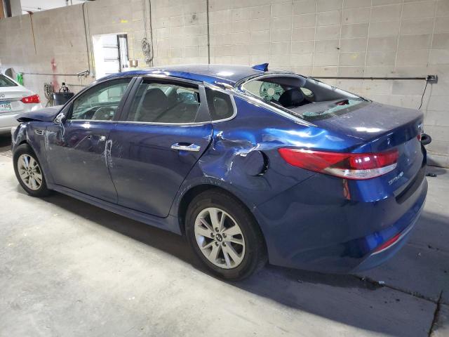 5XXGT4L31JG192242 - 2018 KIA OPTIMA LX ლურჯი ფოტო 2