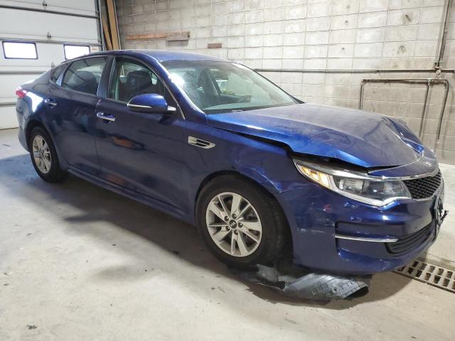 5XXGT4L31JG192242 - 2018 KIA OPTIMA LX ლურჯი ფოტო 4