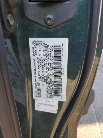 5TBBT4415YS004329 - 2000 TOYOTA TUNDRA ACCESS CAB GREEN photo 12