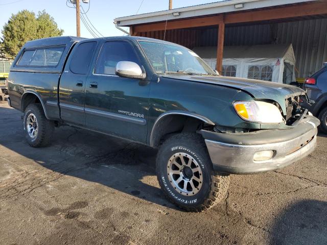 5TBBT4415YS004329 - 2000 TOYOTA TUNDRA ACCESS CAB GREEN photo 4