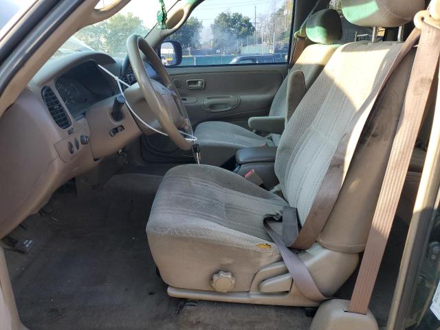5TBBT4415YS004329 - 2000 TOYOTA TUNDRA ACCESS CAB GREEN photo 7