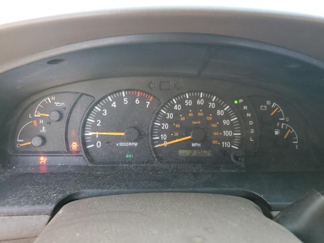 5TBBT4415YS004329 - 2000 TOYOTA TUNDRA ACCESS CAB GREEN photo 9