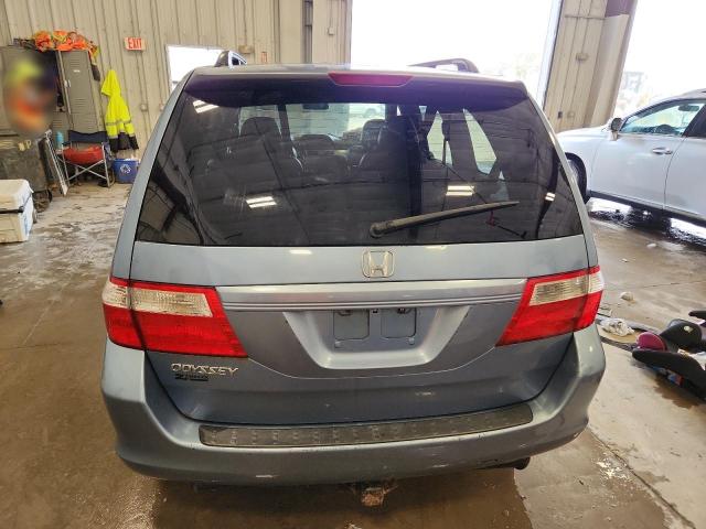 5FNRL38717B018147 - 2007 HONDA ODYSSEY EXL BLUE photo 6