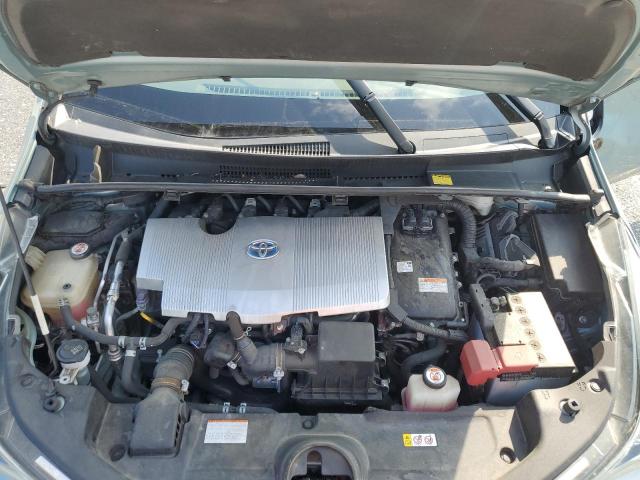 JTDKBRFU2J3065241 - 2018 TOYOTA PRIUS 青绿色 照片 11