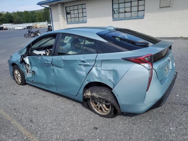 JTDKBRFU2J3065241 - 2018 TOYOTA PRIUS 青绿色 照片 2