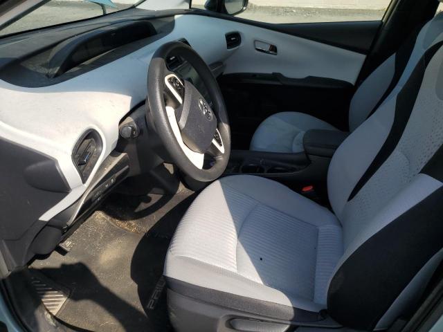 JTDKBRFU2J3065241 - 2018 TOYOTA PRIUS 青绿色 照片 7