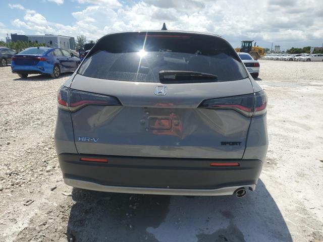 3CZRZ1H56RM742975 - 2024 HONDA HR-V SPORT 灰色 照片 6