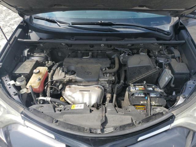 JTMRFREV2HJ701398 - 2017 TOYOTA RAV4 XLE GRAY photo 12