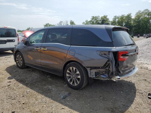 5FNRL6H6XRB053927 - 2024 HONDA ODYSSEY EXL GRAY photo 2