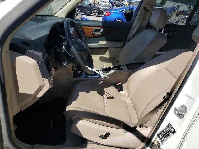 WDCGG5GB4CF743545 - 2012 MERCEDES-BENZ GLK 350 WHITE photo 7