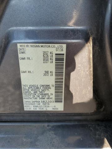 1N4AL3AP9GN382203 - 2016 NISSAN ALTIMA 2.5 灰色 照片 12