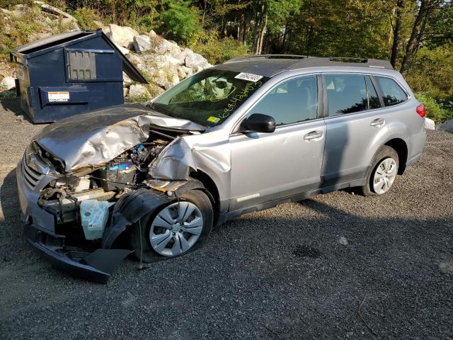 4S4BRBAC9A3334753 - 2010 SUBARU OUTBACK 2.5I SILVER photo 1