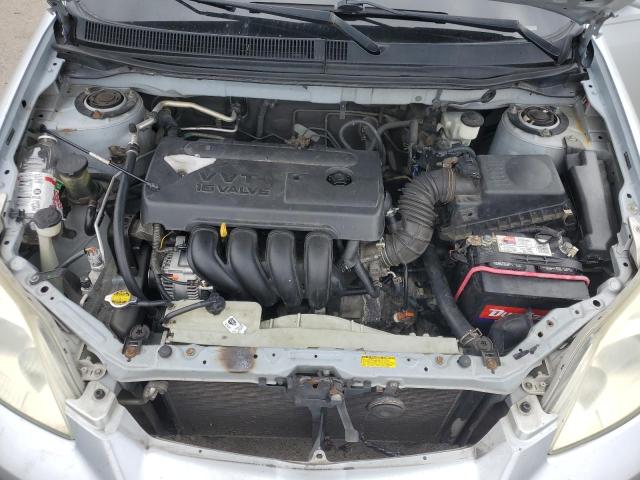2T1KR32E16C597036 - 2006 TOYOTA COROLLA MA XR SILVER photo 11