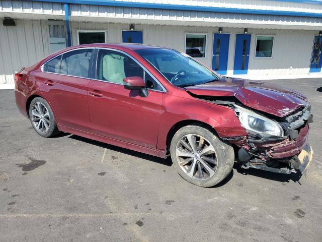 4S3BNAJ62F3026822 - 2015 SUBARU LEGACY 2.5I LIMITED RED photo 4