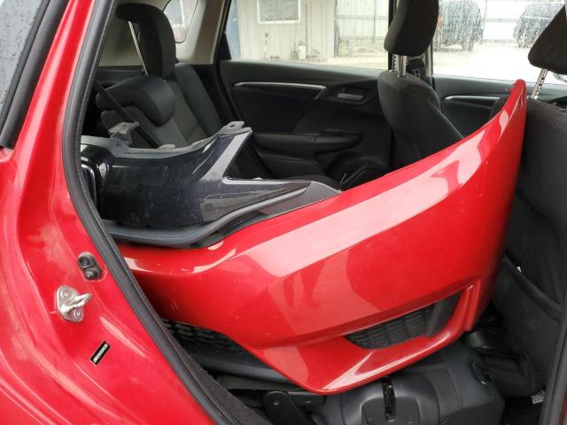 JHMGK5H5XGX002280 - 2016 HONDA FIT LX RED photo 10