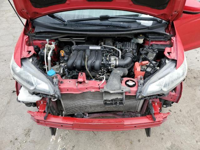 JHMGK5H5XGX002280 - 2016 HONDA FIT LX RED photo 11