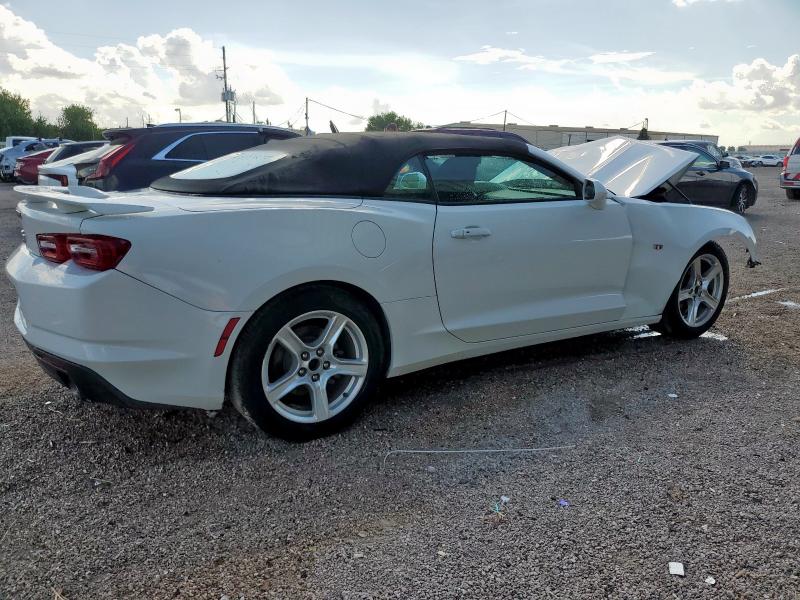 1G1FB3DS8K0119704 - 2019 CHEVROLET CAMARO LS WHITE photo 3
