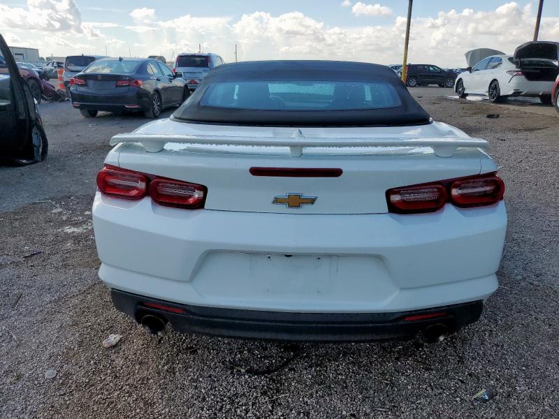 1G1FB3DS8K0119704 - 2019 CHEVROLET CAMARO LS WHITE photo 6