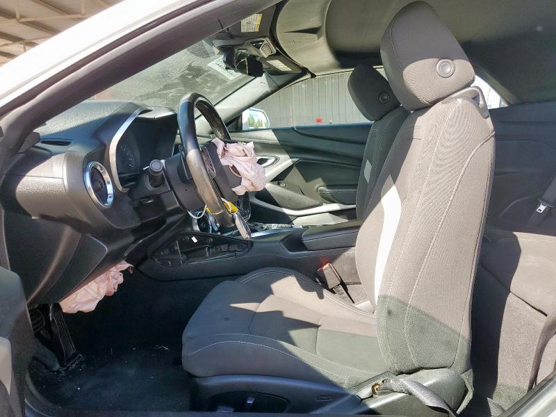 1G1FB3DS8K0119704 - 2019 CHEVROLET CAMARO LS WHITE photo 7