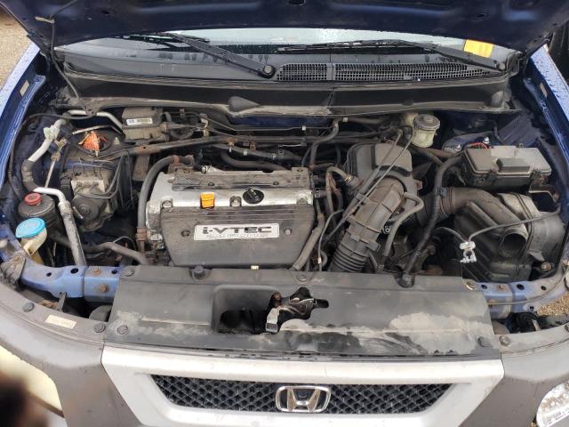 5J6YH28554L029287 - 2004 HONDA ELEMENT EX BLUE photo 11