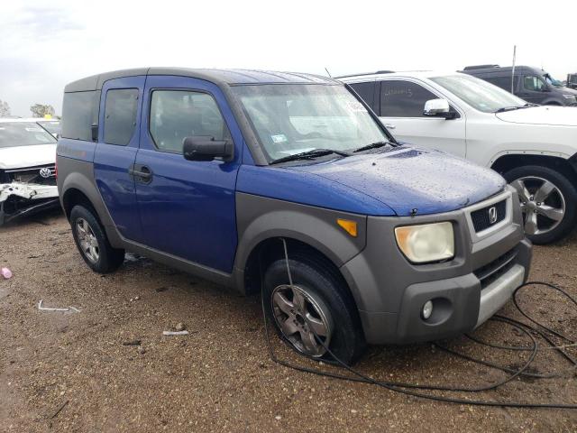 5J6YH28554L029287 - 2004 HONDA ELEMENT EX BLUE photo 4