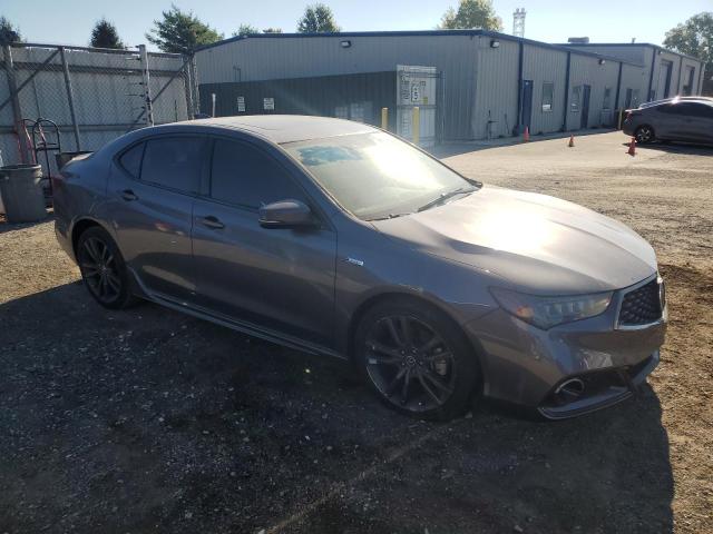19UUB3F61KA005960 - 2019 ACURA TLX TECHNOLOGY ნაცრისფერი ფოტო 4