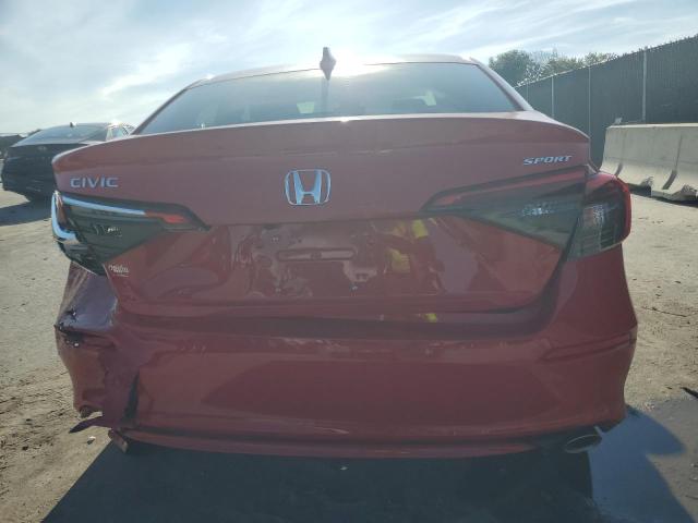 2HGFE2F53PH557180 - 2023 HONDA CIVIC SPORT 红色 照片 6