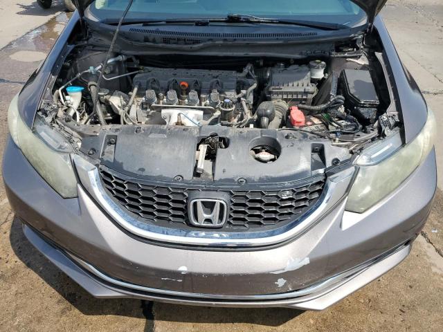 19XFB2F57DE271475 - 2013 HONDA CIVIC LX GRAY photo 11