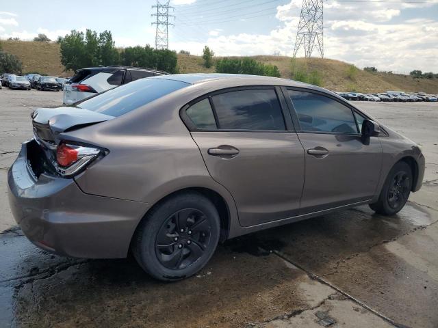 19XFB2F57DE271475 - 2013 HONDA CIVIC LX GRAY photo 3